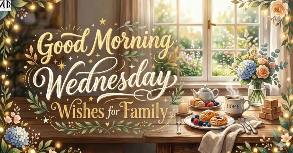 good-morning-wednesday-wishes-for-family Good Morning Wednesday Wishes for Family