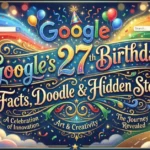 Google's 27th Birthday: Facts, Doodle & Hidden Story