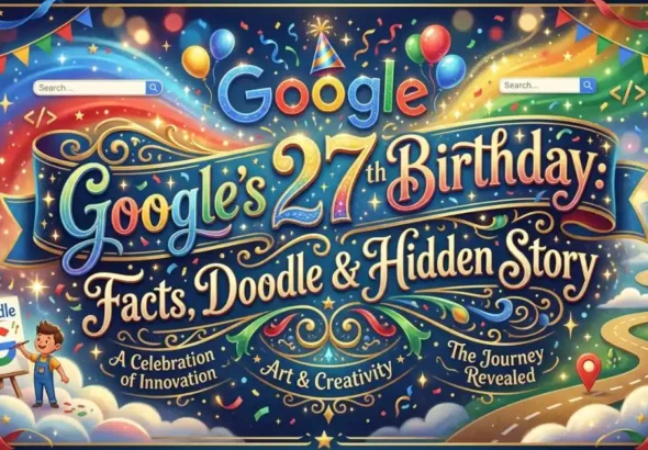 Google's 27th Birthday: Facts, Doodle & Hidden Story