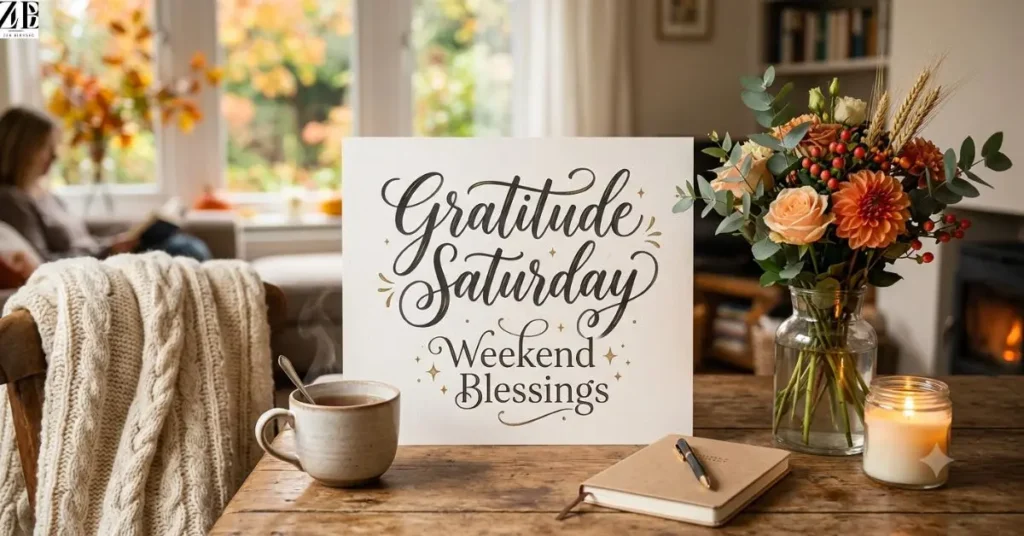 Gratitude Saturday Weekend Blessings