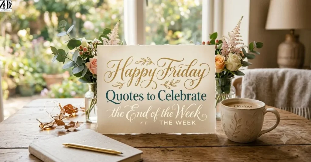 Happy Friday Quotes to Celebrate the End of the Week