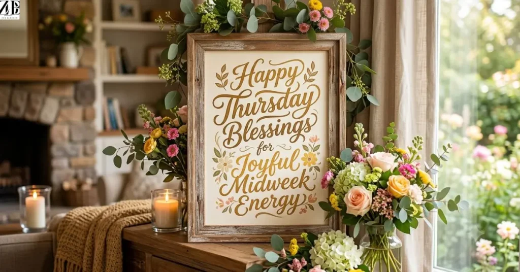 Happy Thursday Blessings for Joyful Midweek Energy
