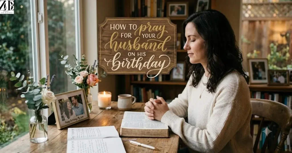 How to Pray for Your Husband on His Birthday