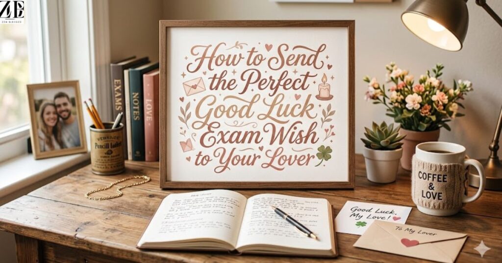 How to Send the Perfect Good Luck Exam Wish to Your Lover