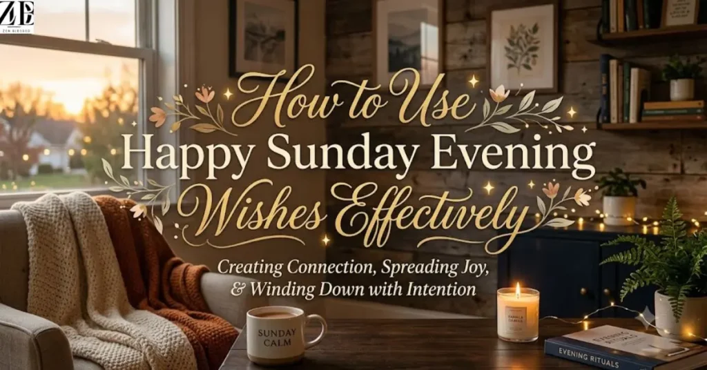 how-to-use-happy-sunday-evening-wishes-effectively How to Use Happy Sunday Evening Wishes Effectively