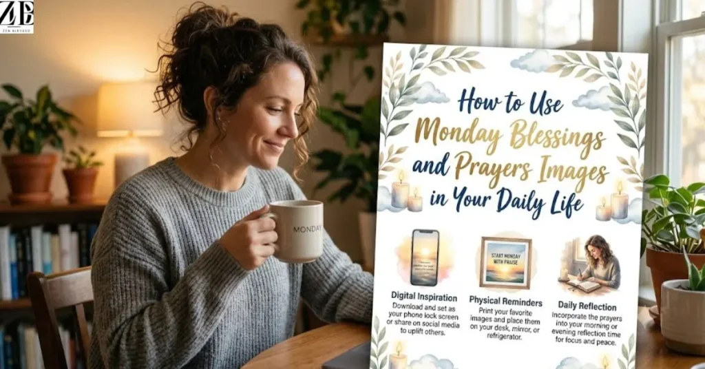 How to Use Monday Blessings and Prayers Images in Your Daily Life