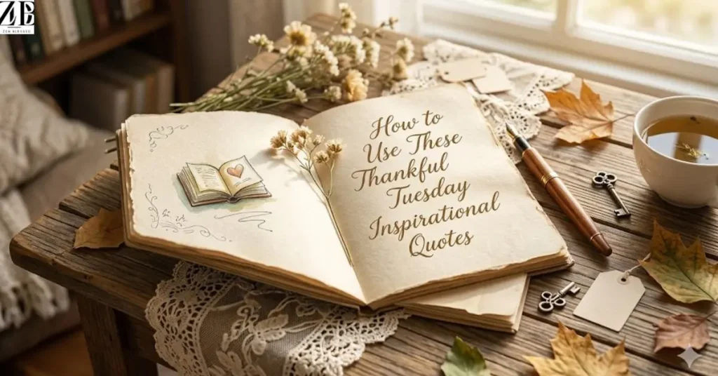 How to Use These Thankful Tuesday Inspirational Quotes