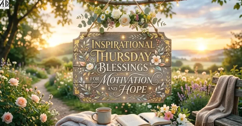 Inspirational Thursday Blessings for Motivation and Hope