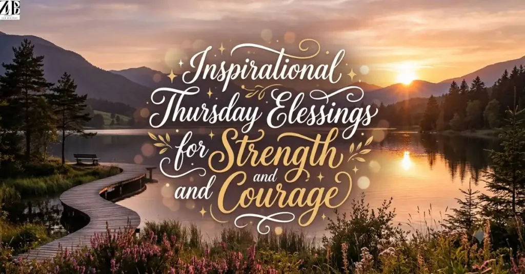 Inspirational Thursday Evening Blessings for Strength and Courage