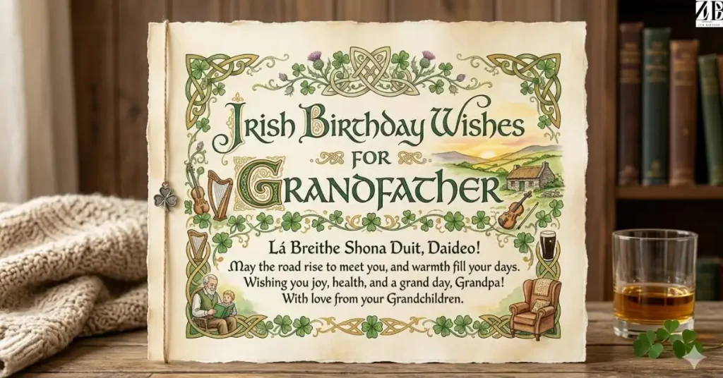 irish-birthday-wishes-for-grandfather Irish Birthday Wishes for Grandfather
