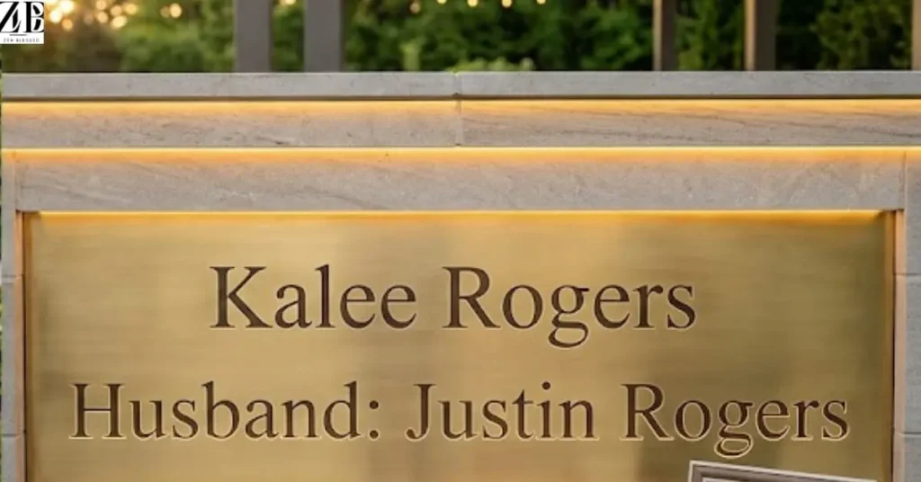 Kalee Rogers Husband: Justin Rogers