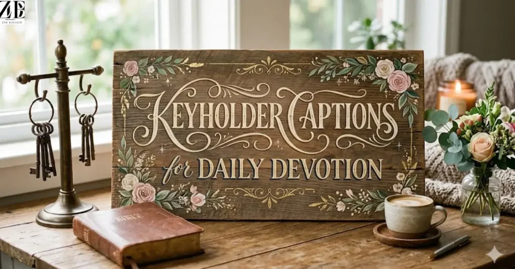 Keyholder Captions for Daily Devotion
