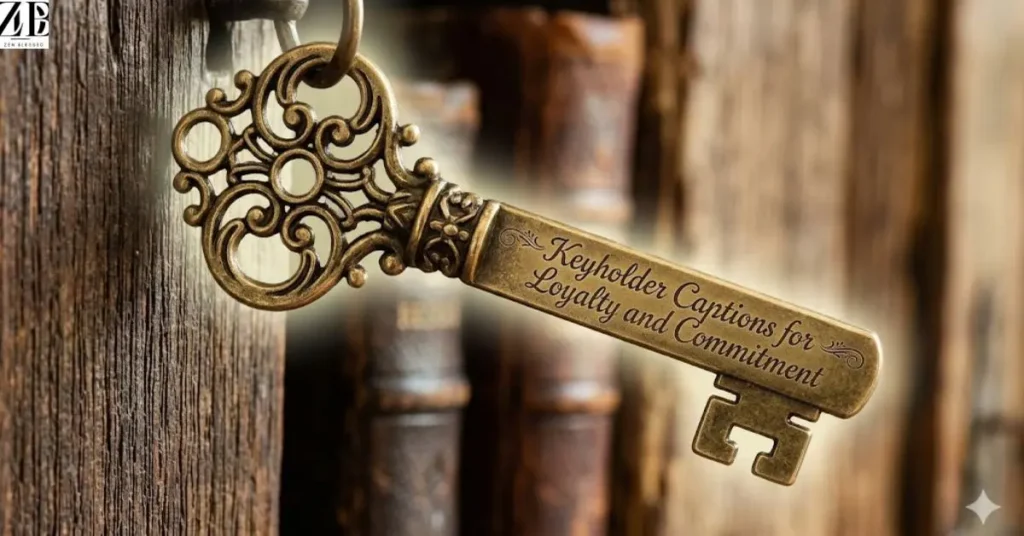 Keyholder Captions for Loyalty and Commitment