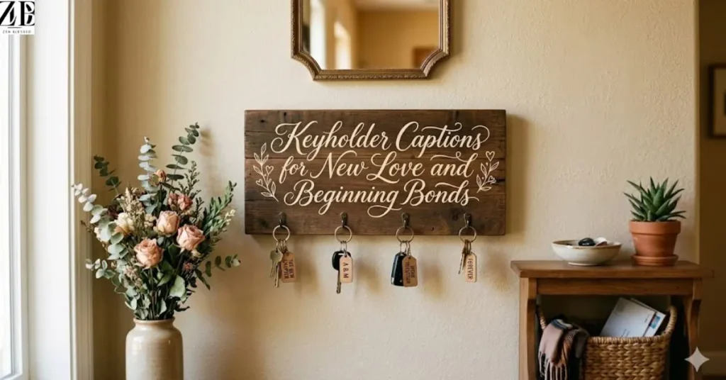 Keyholder Captions for New Love and Beginning Bonds