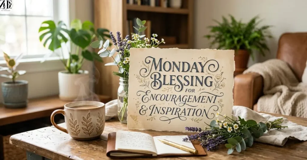 Monday Blessing for Encouragement and Inspiration