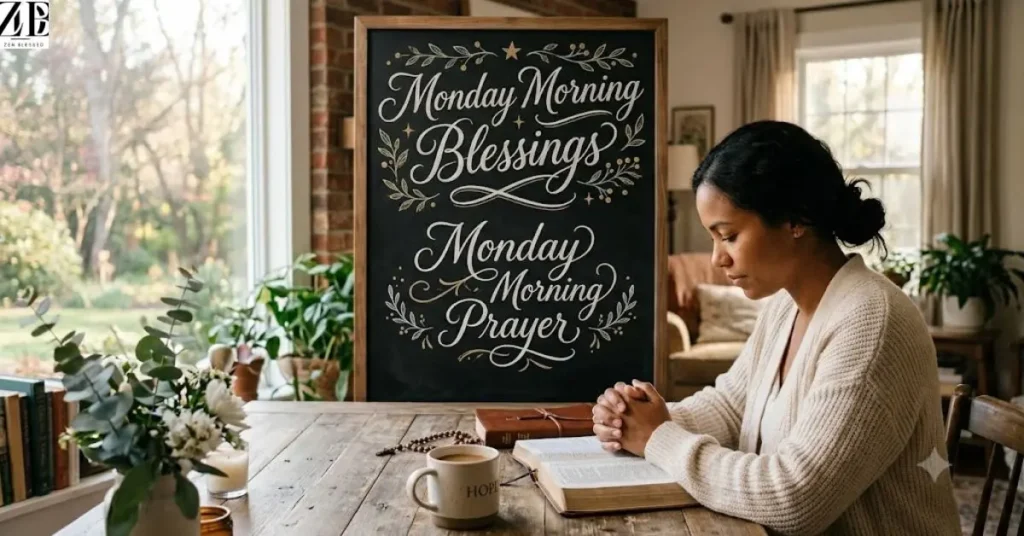 Monday Morning Blessings and Monday Morning Prayer