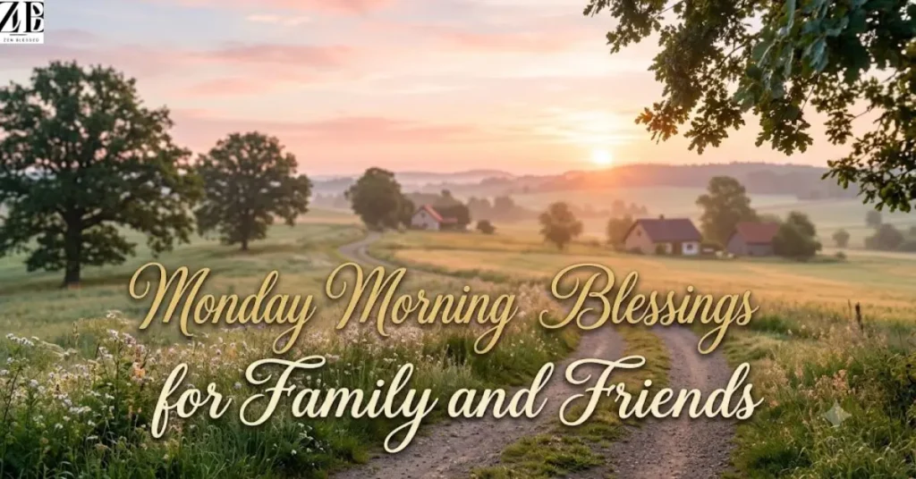 Monday Morning Blessings for Family and Friends