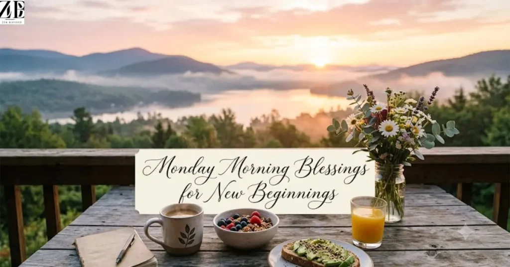 Monday Morning Blessings for New Beginnings
