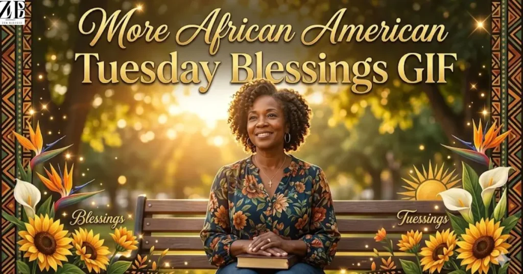 More African American Tuesday Blessings GIF
