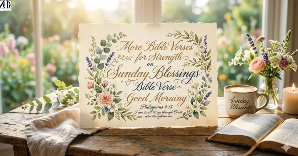 more-bible-verses-for-strength-on-sunday-blessings-bible-verse-good-morning More Bible Verses for Strength on Sunday Blessings Bible Verse Good Morning