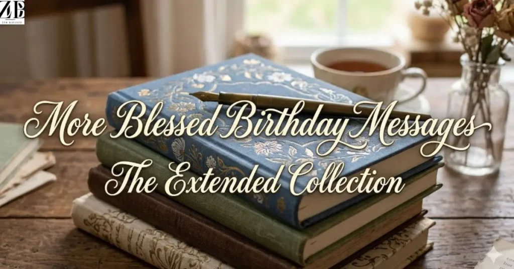 More Blessed Birthday Messages The Extended Collection