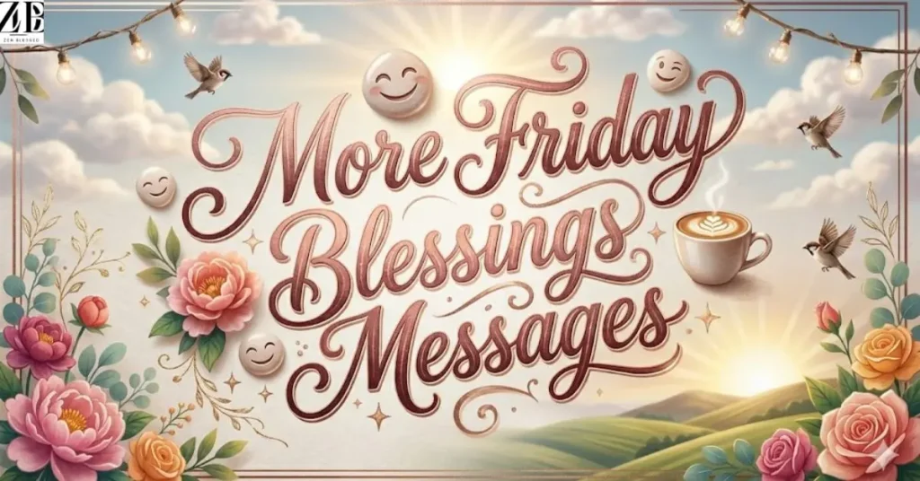 More Friday Blessings Messages