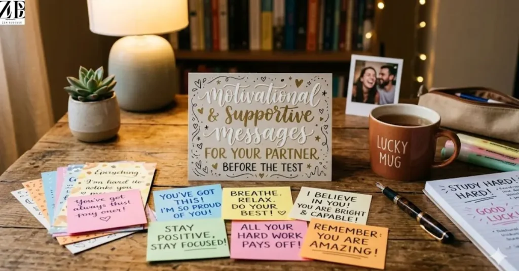 Motivational & Supportive Messages for Your Partner Before the Test