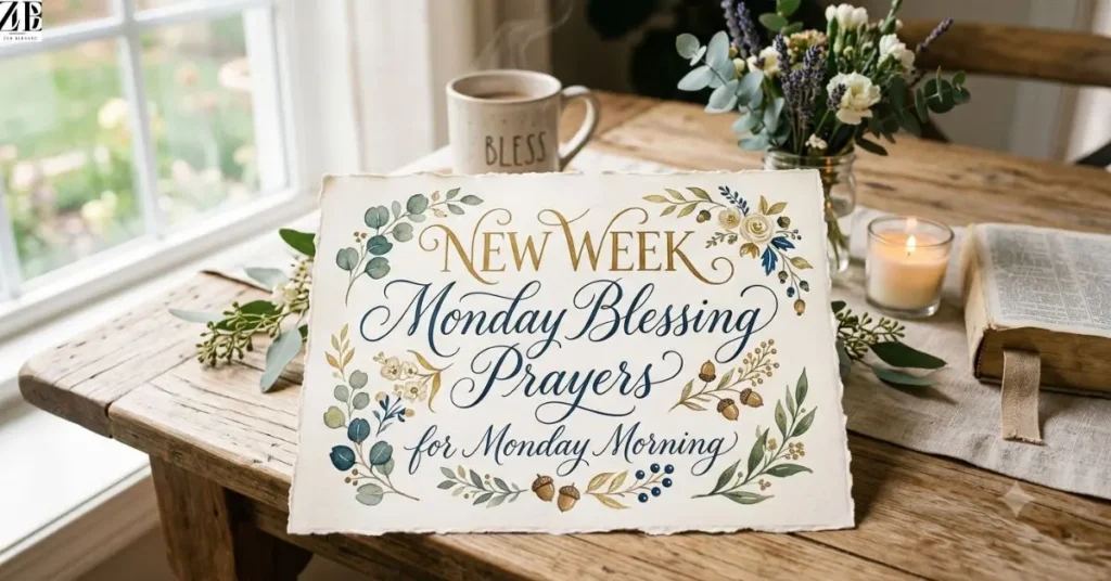 New Week Monday Blessing Prayers for Monday Morning