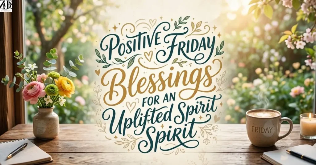 Positive Friday Blessings for an Uplifted Spirit