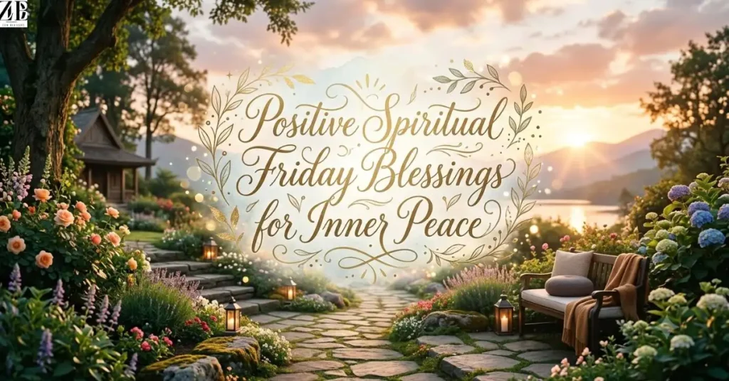 Positive Spiritual Friday Blessings for Inner Peace