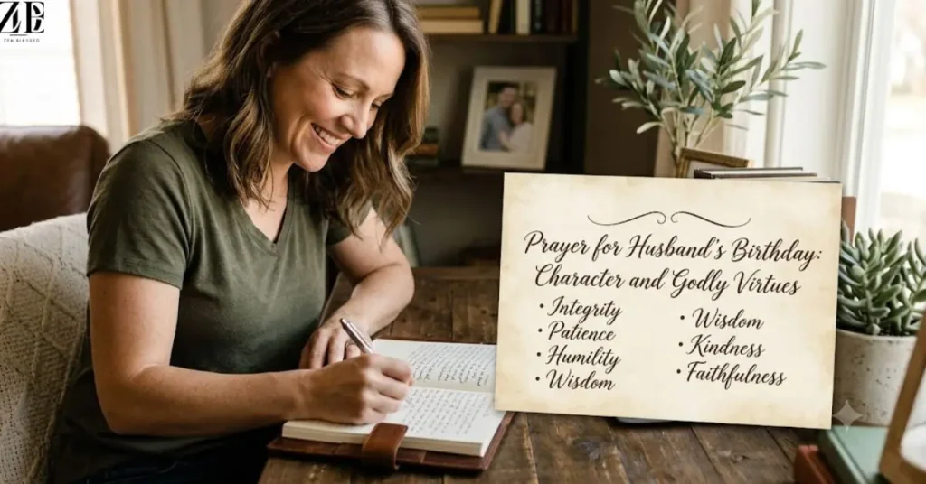Prayer for Husband Birthday Character and Godly Virtues