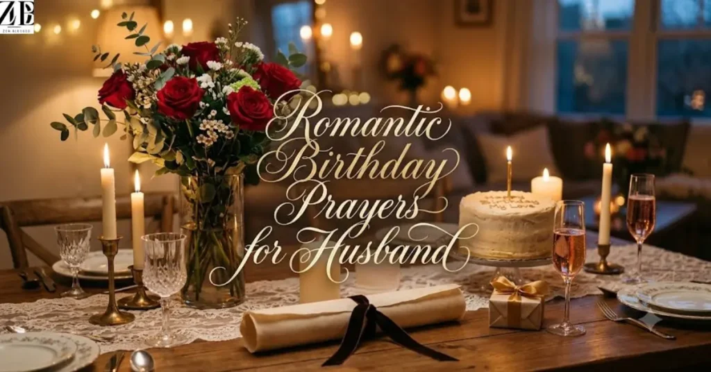 Romantic Birthday Prayers for Husband
