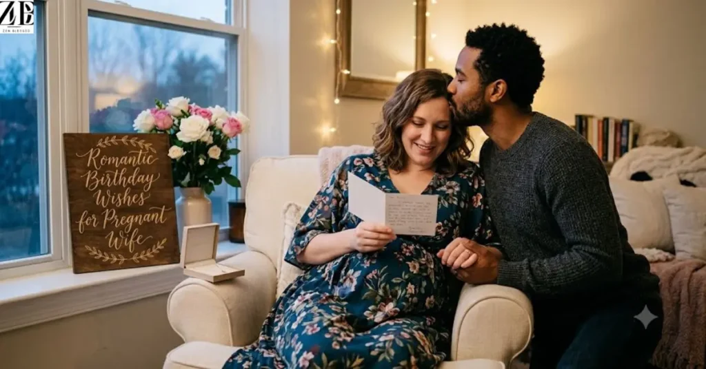 Romantic Birthday Wishes for Pregnant Wife