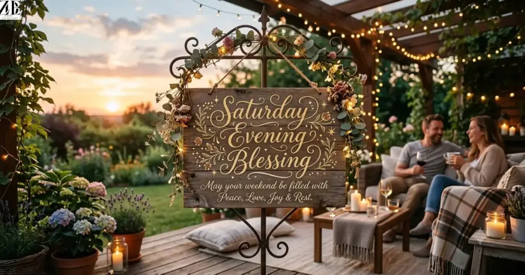 Saturday Evening Blessing