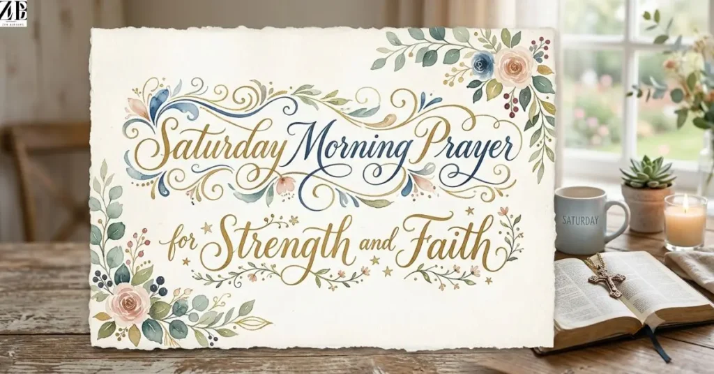 saturday-morning-prayer-for-strength-and-faith Saturday Morning Prayer for Strength and Faith