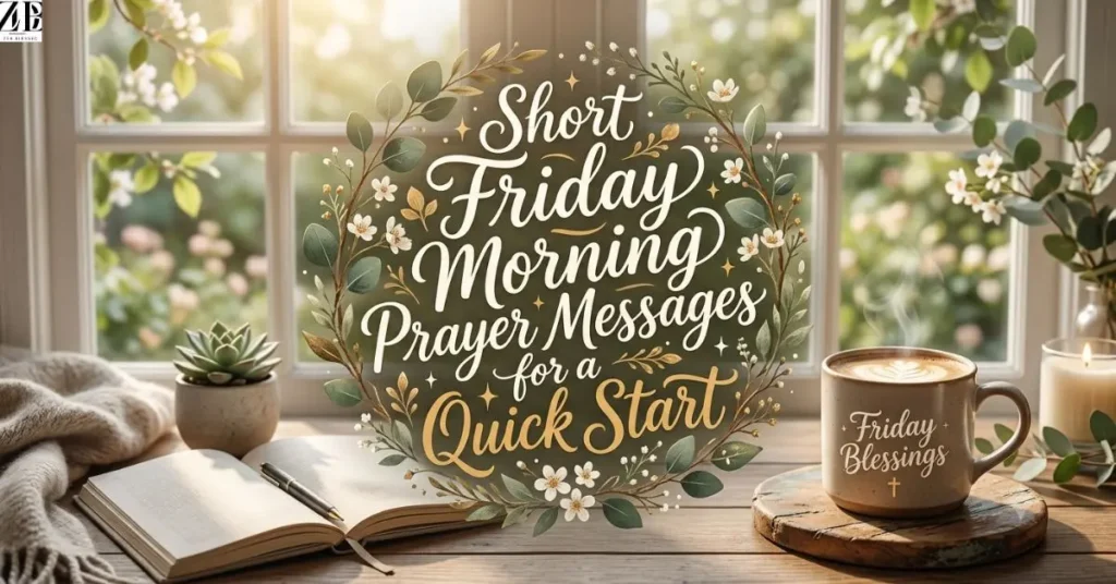 Short Friday Morning Prayer Messages for a Quick Start