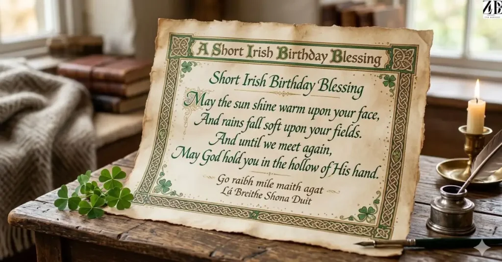 short-irish-birthday-blessing Short Irish Birthday Blessing