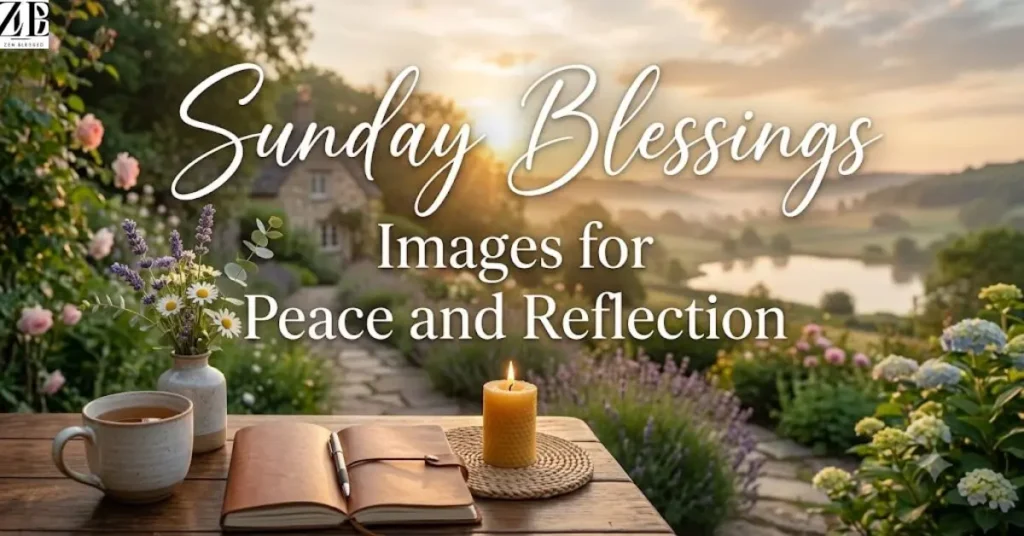 Sunday Blessings Images for Peace and Reflection