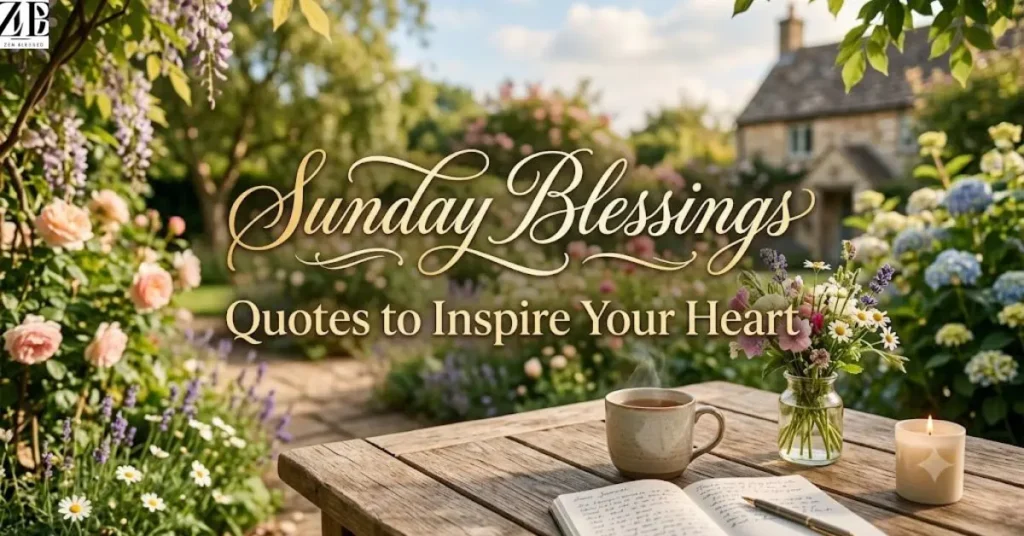 Sunday Blessings Quotes to Inspire Your Heart