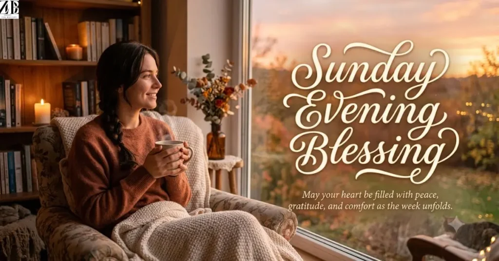 Sunday Evening Blessing