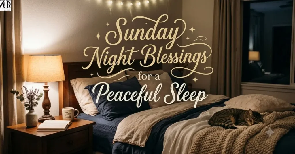 Sunday Night Blessings for a Peaceful Sleep