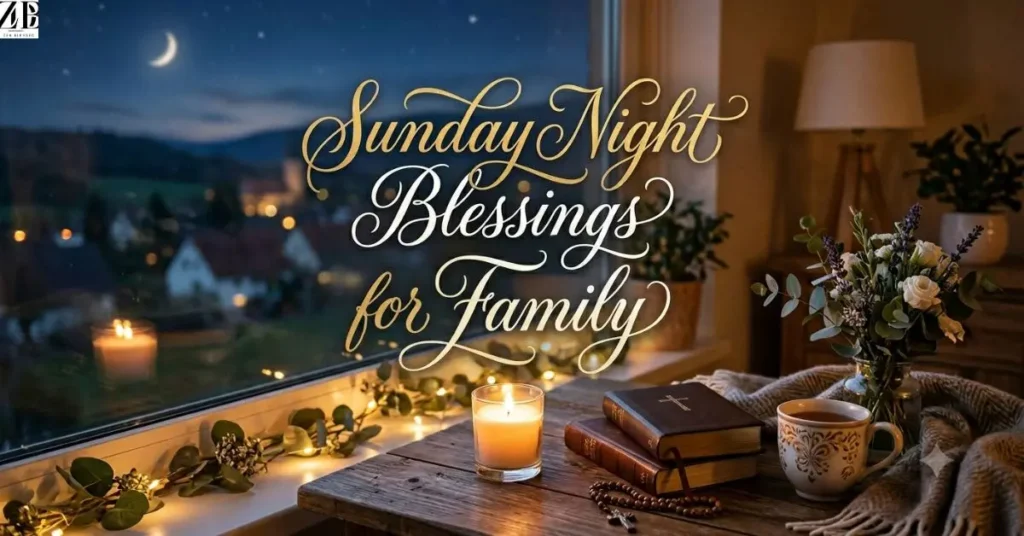 Sunday Night Blessings for Family