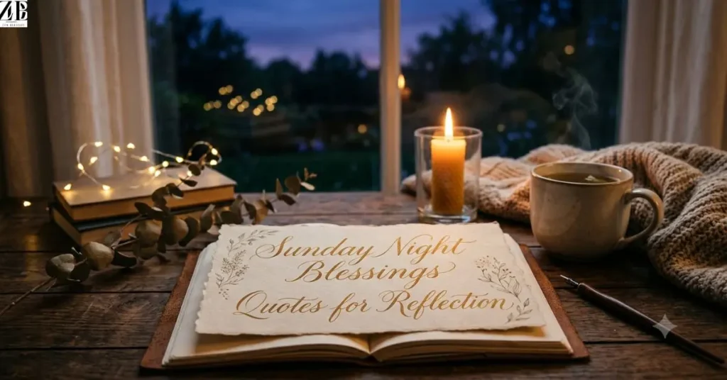 Sunday Night Blessings Quotes for Reflection