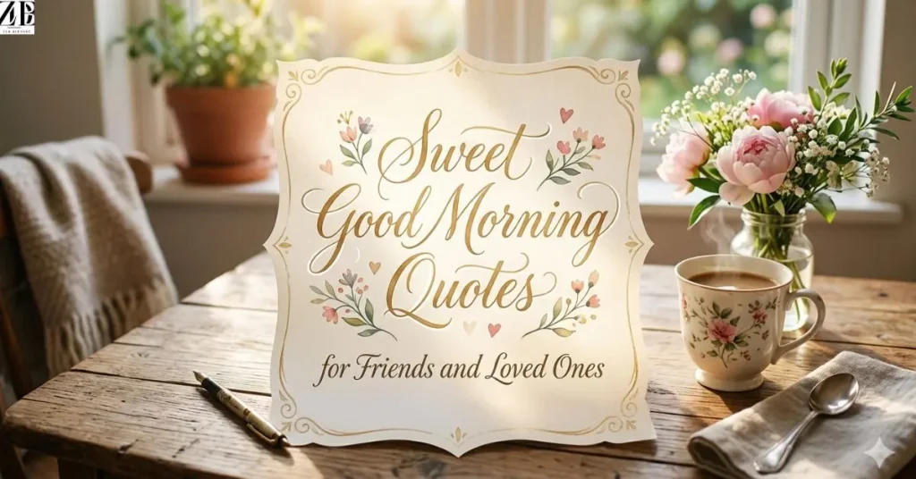 sweet-good-morning-quotes-for-friends-and-loved-ones Sweet Good Morning Quotes for Friends and Loved Ones