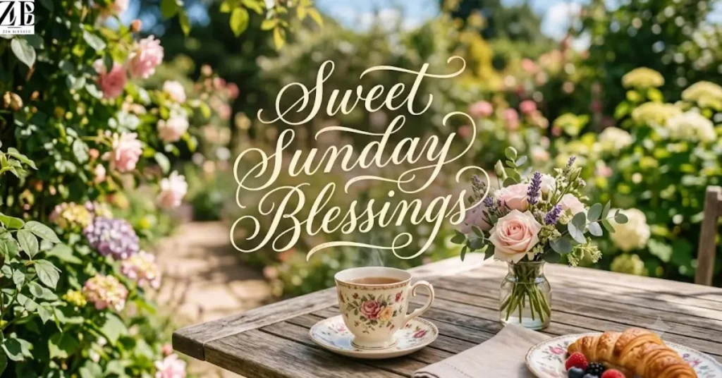 Sweet Sunday Blessings