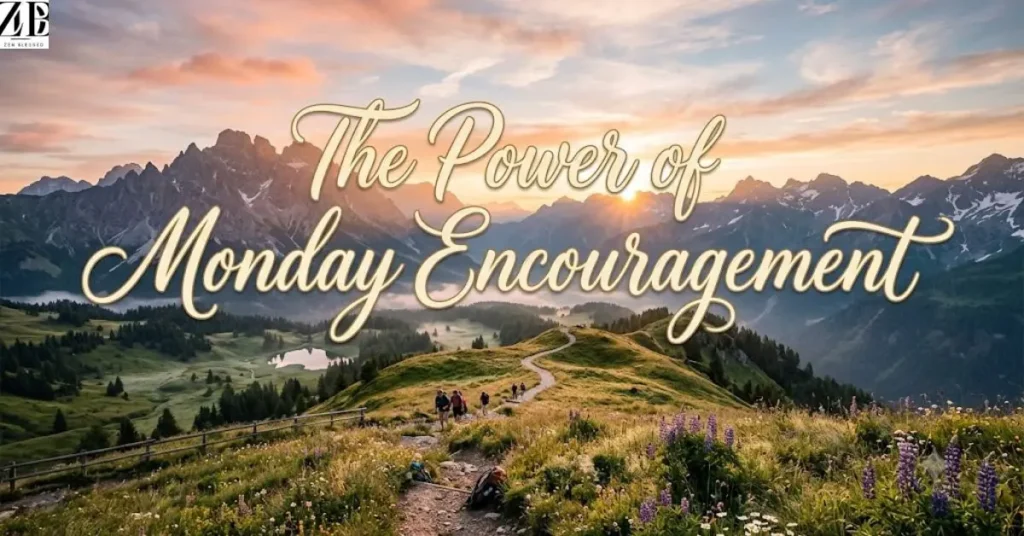 The Power of Monday Encouragement