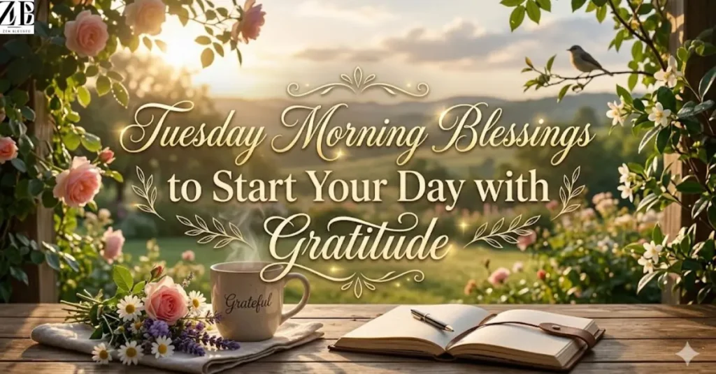 Tuesday Morning Blessings to Start Your Day with Gratitude