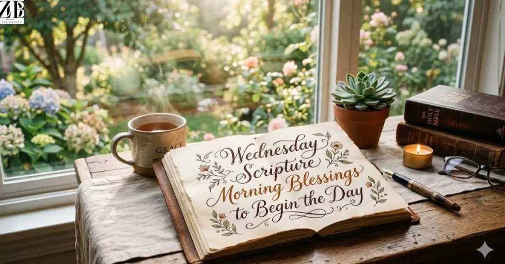 Wednesday Scripture Morning Blessings to Begin the Day