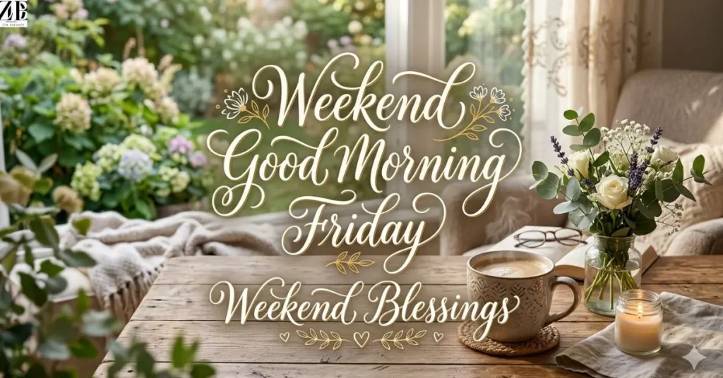 weekend-good-morning-friday-weekend-blessings Weekend Good Morning Friday Weekend Blessings