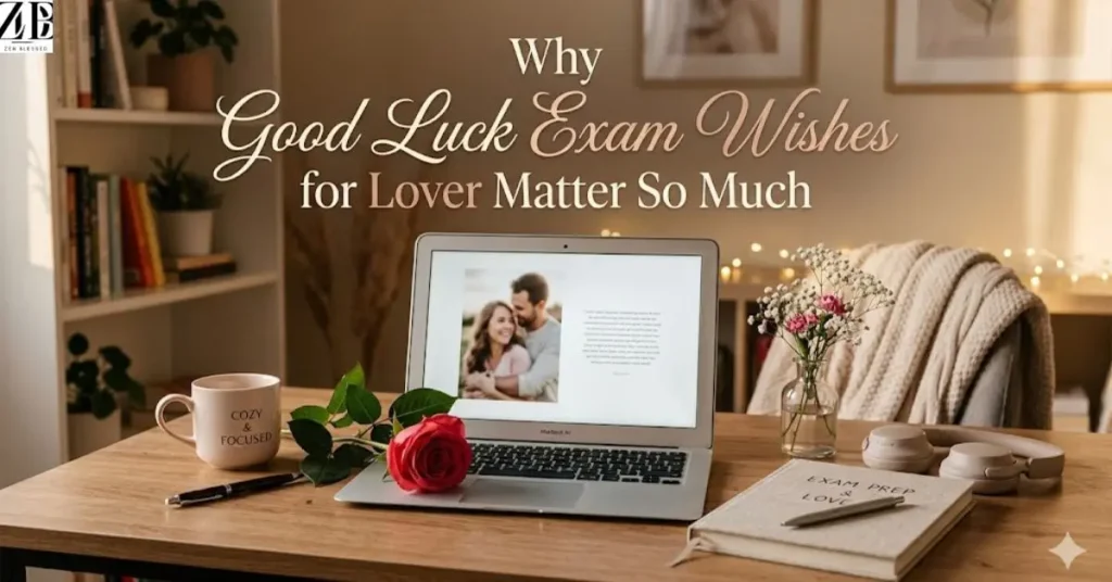 Why Good Luck Exam Wishes for Lover Matter So Much
